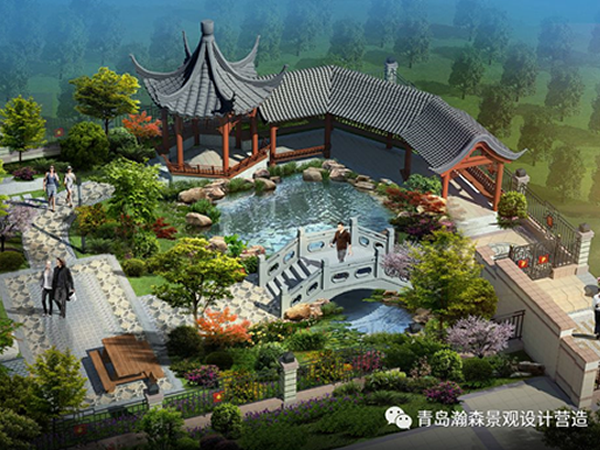 廣饒泰和公館庭院景觀設計